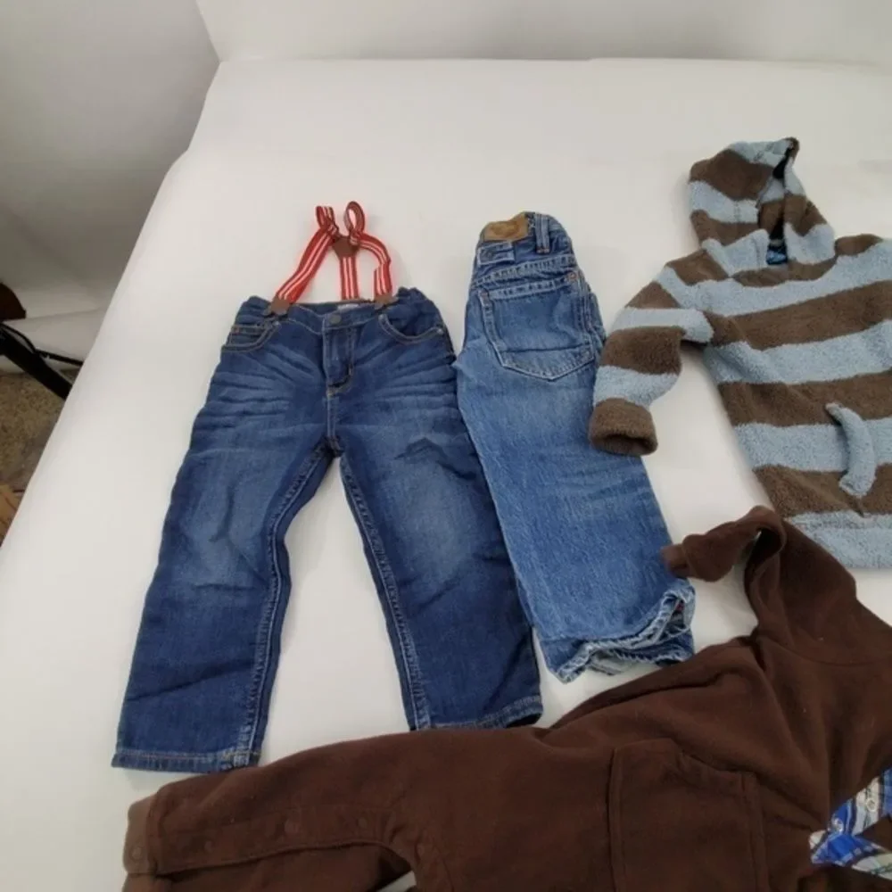 Boys Kids Lot of 4 Size 24 Month‎ 2T Jeans Pajamas
